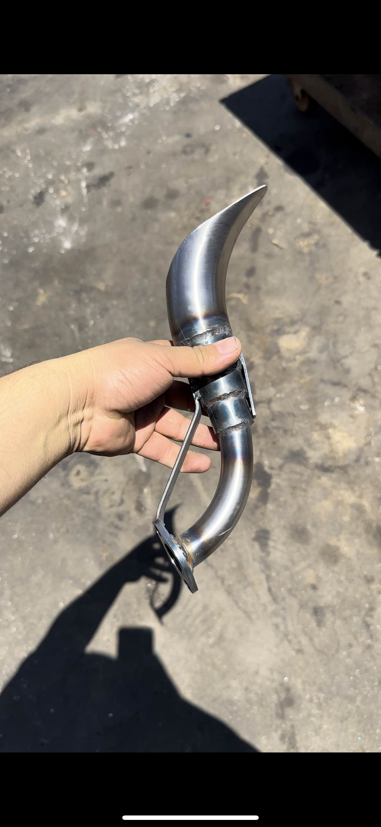 SKZ MICRO Tear Drop Exhaust Header